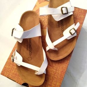 Birkenstock white sandals, size 42 (11)